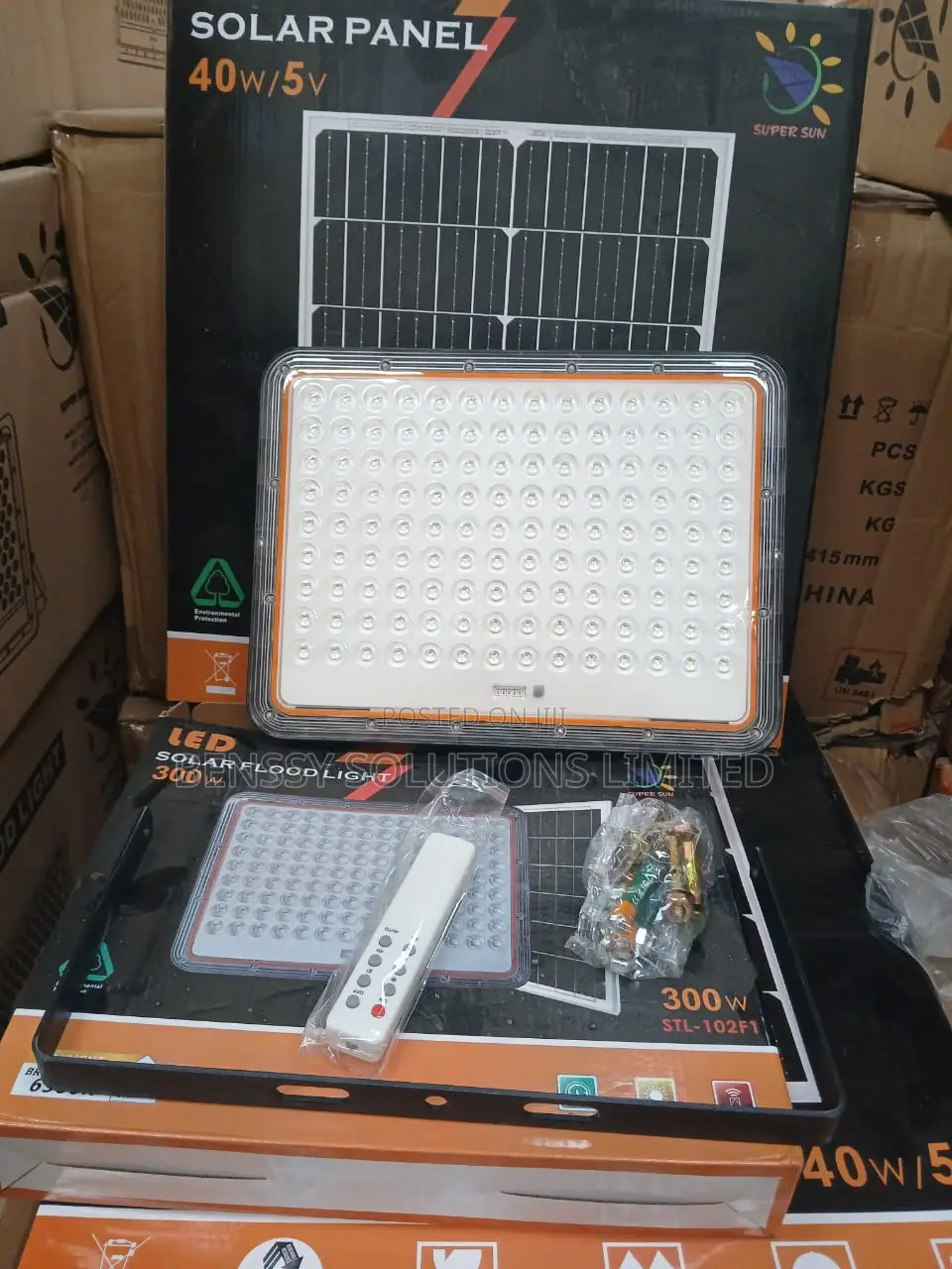 Solar Floodlight 200 Watts