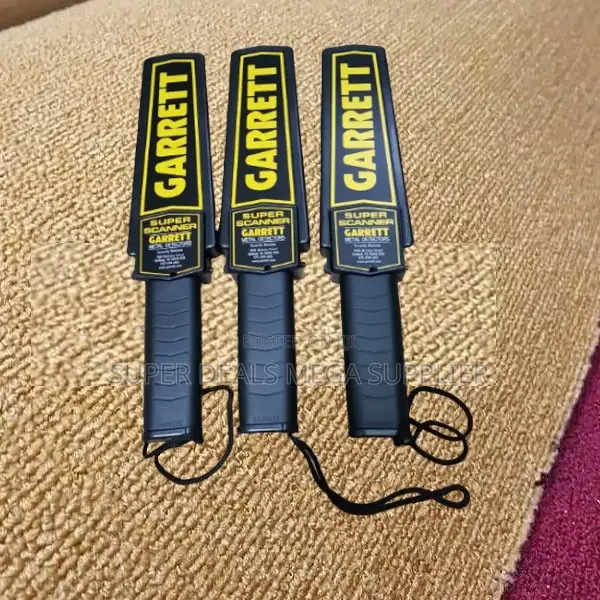 Garrett Super Scanner Hand Held Metal Detector for Airport Security