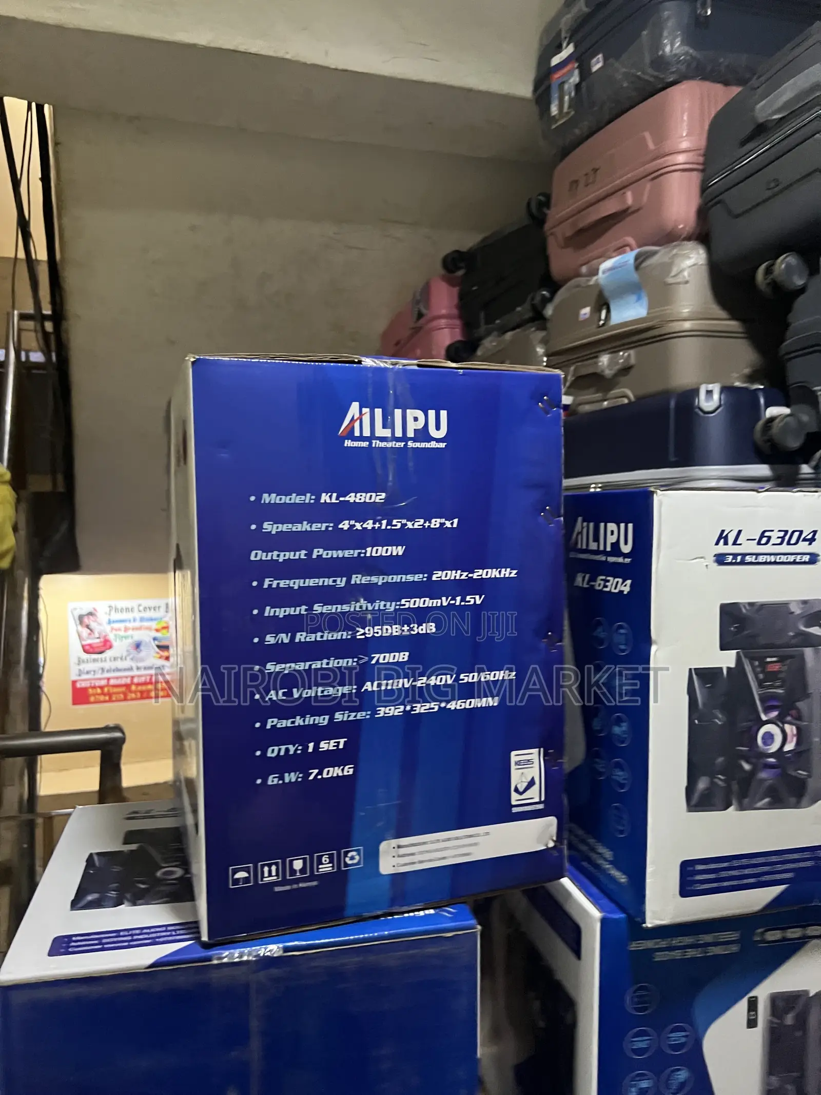 Ailipu 2.1x-Bass 100w Speaker