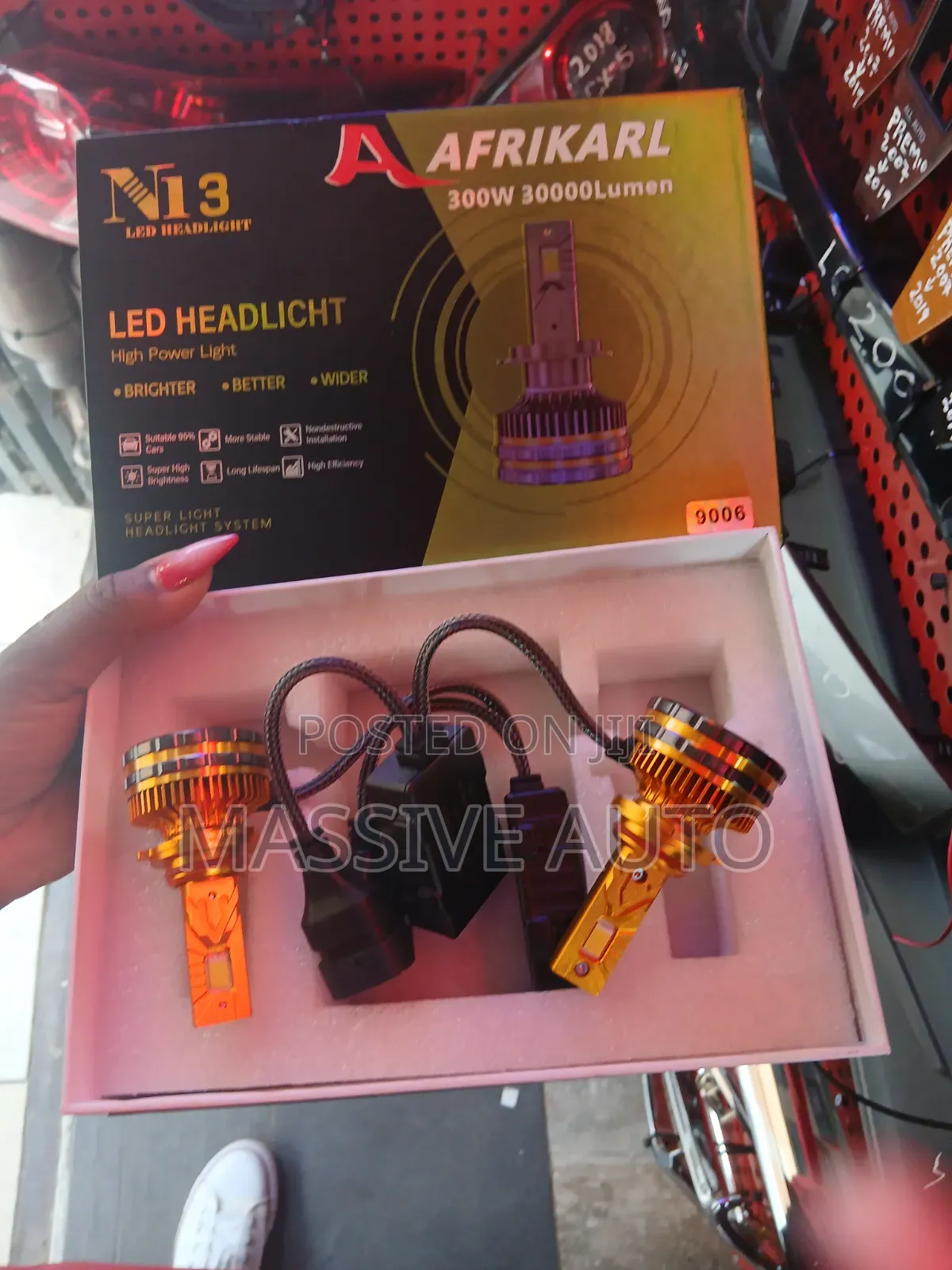 6 Copper Led Headligts Bulbs