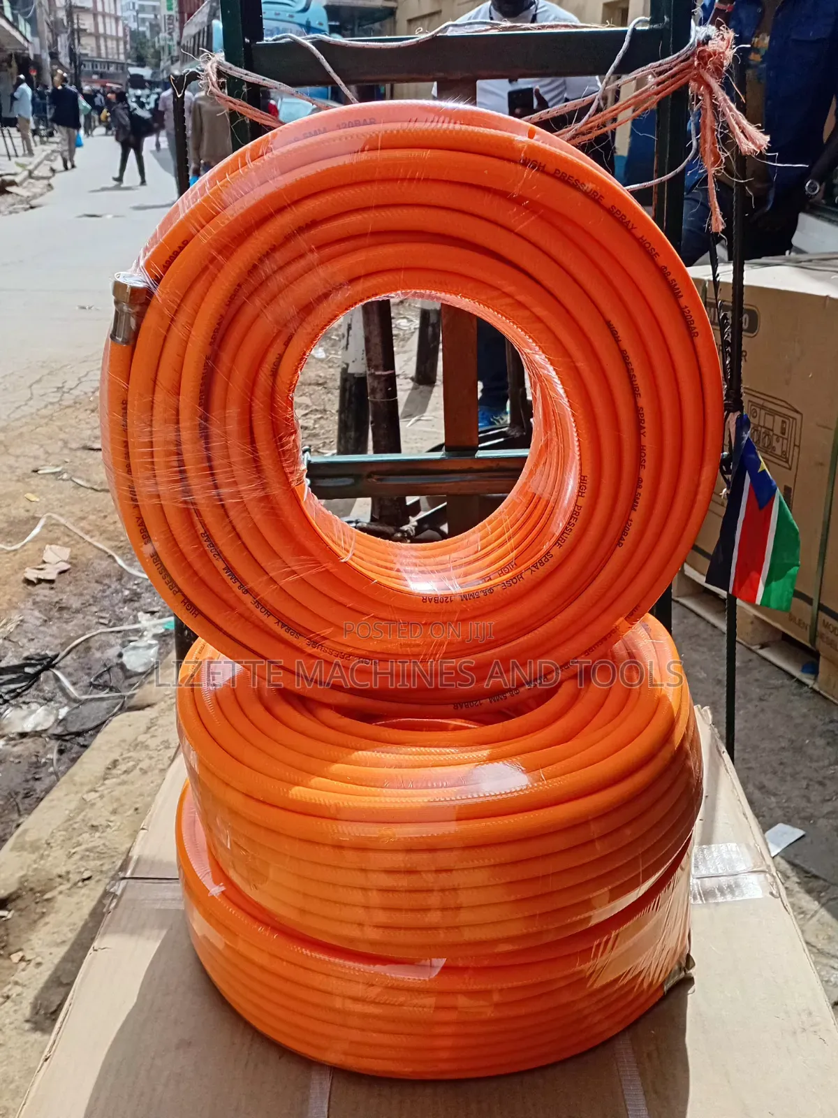 50m High Pressure Spray Hose Pipe With Both Connectors