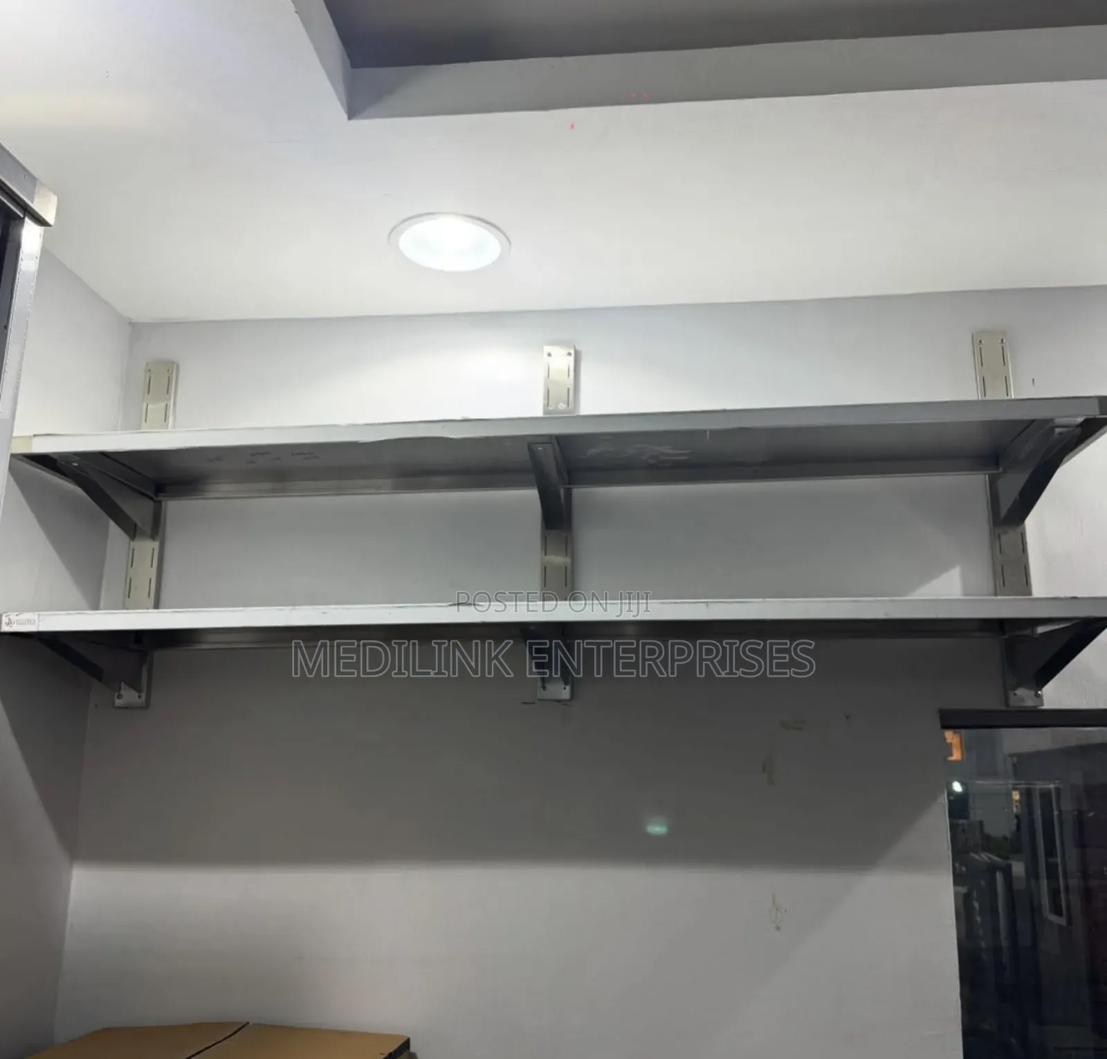 5ft Wall Cashed Shelves Ss 304 Food Grade