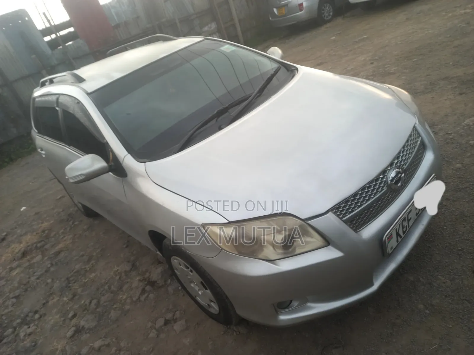 Toyota Corolla Fielder 2008 Silver
