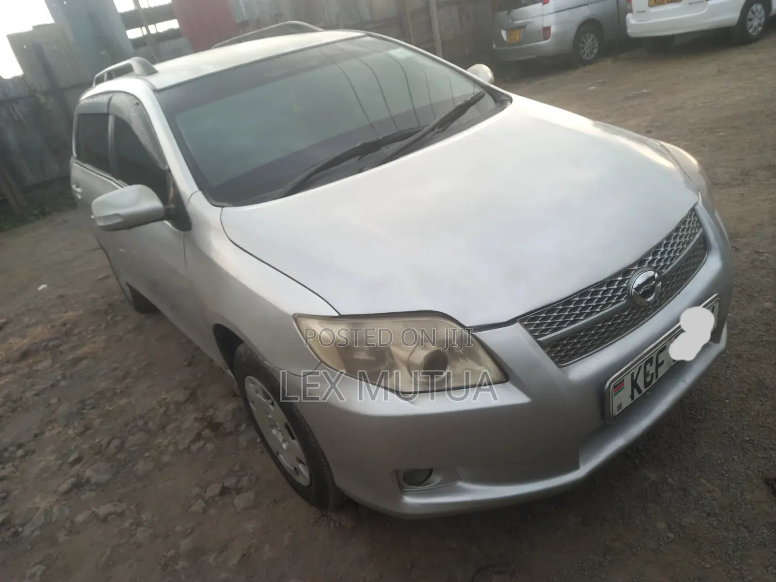 Toyota Corolla Fielder 2008 Silver