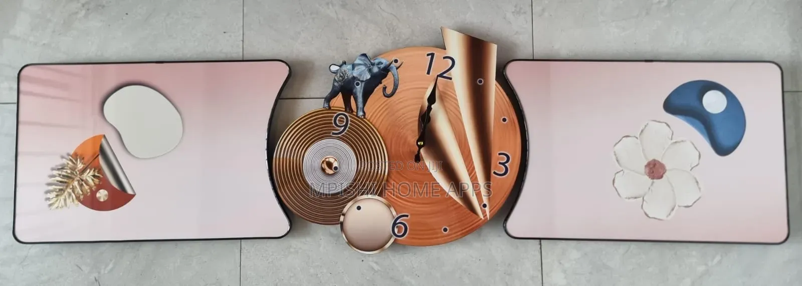 3-in-1 Decor Wall Clock