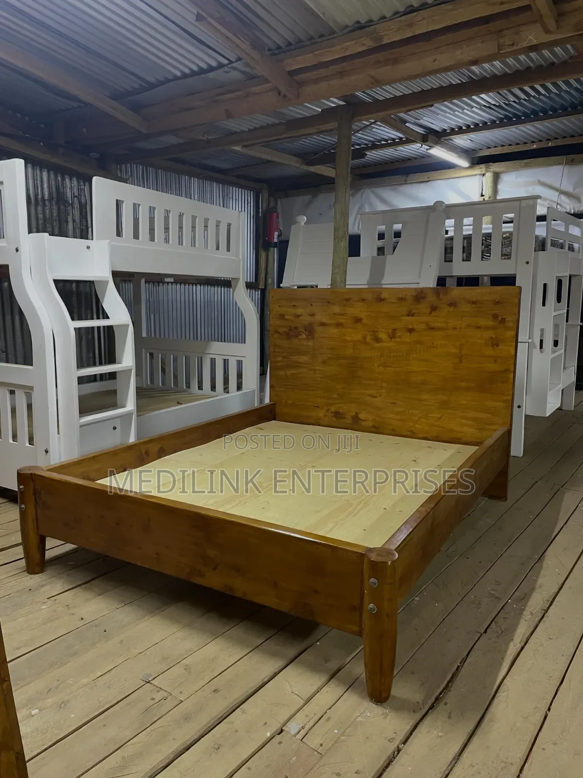 Eswat Solid Wooden King Size 6*6 Boxbed