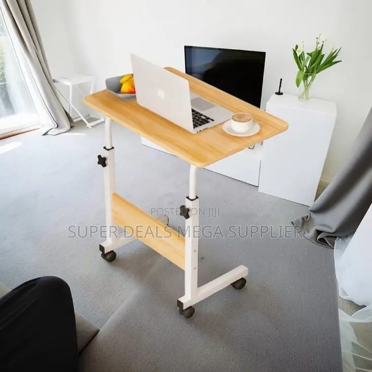 Foldable Height Adjustable Laptop Table With Strong Metal Frame