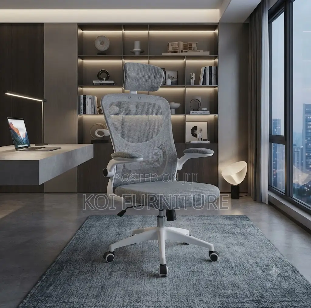 Office Chairs; High Back Orthopedic Executive Office Chair With Mesh