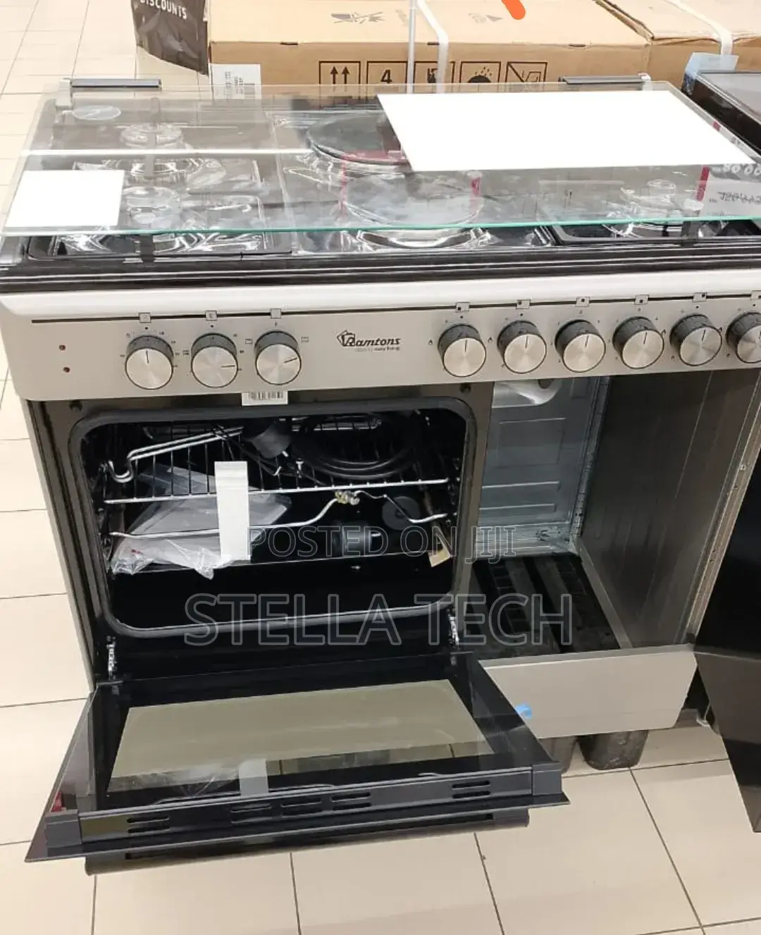 Ramtons RF/496- 60*90 Stainless Steel Cooker