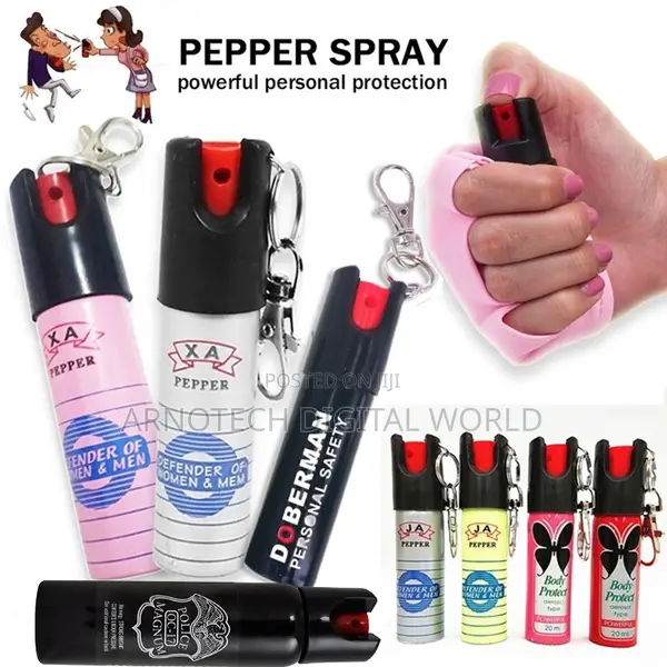 Self Defense Keychain Nato Spray
