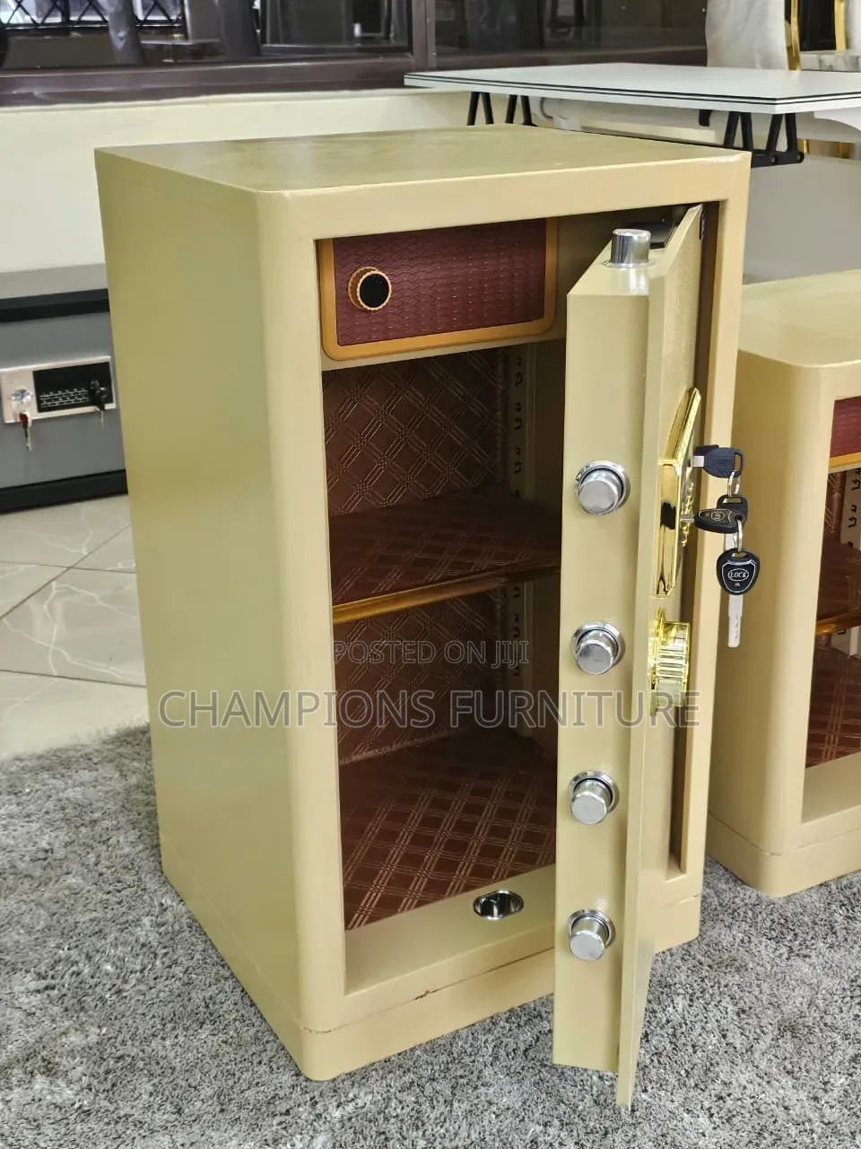 60Kgs Gold Fireproof Safe