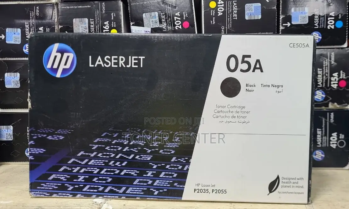 Genuine HP Black Toner 05A for LaserJet Printers (CE505A)