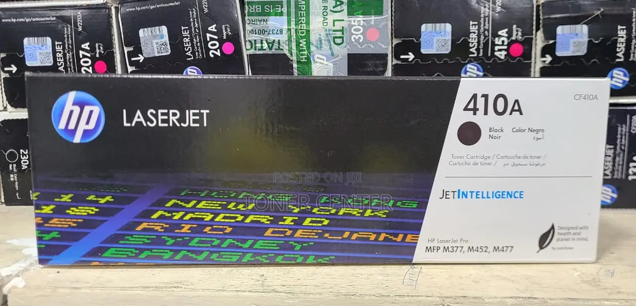 Long-Lasting HP 410A Original Black Toner Cartridge (CF410A)