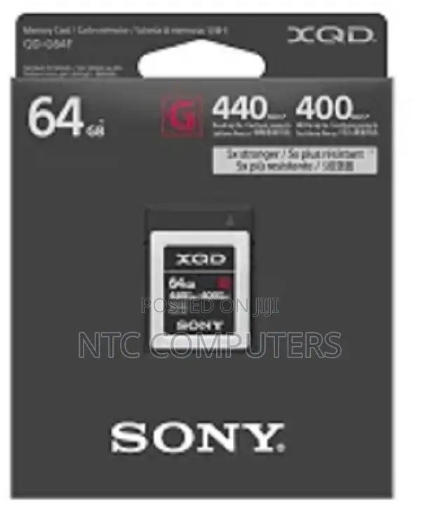 Sony 64gb 440mb/S-400mb/S XQD Card