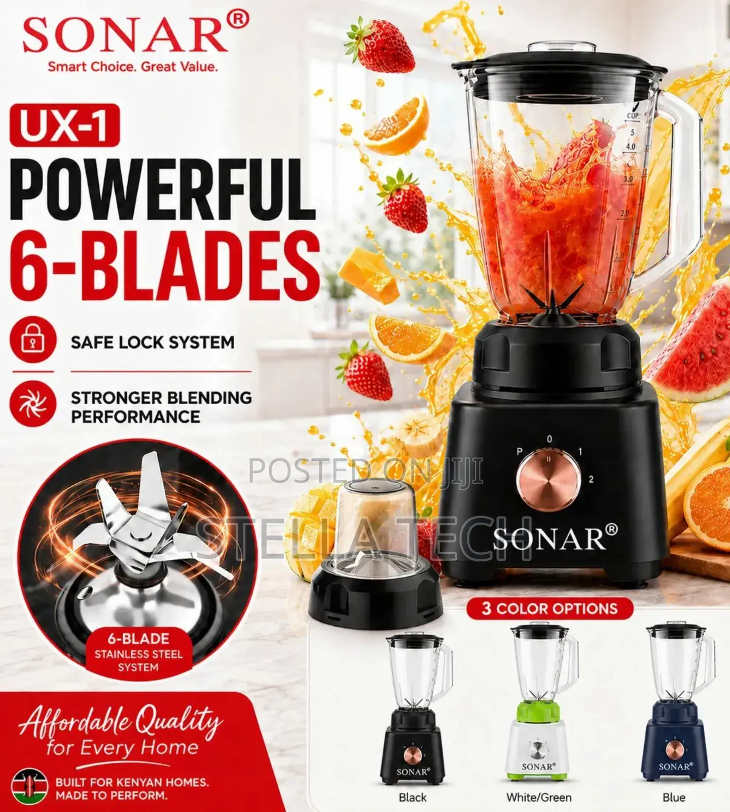 Sonar 2 in 1 Blender
