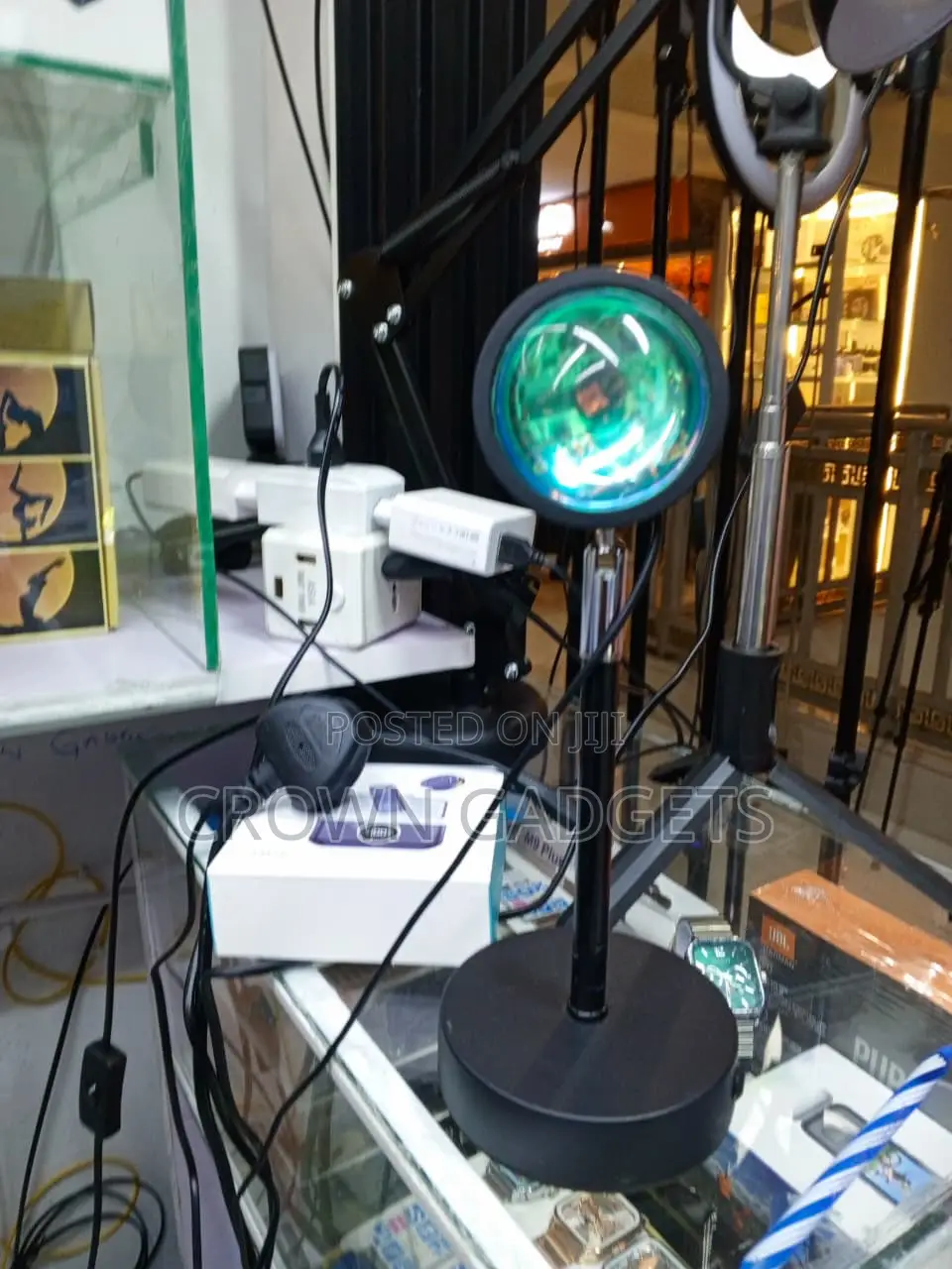USB Sunset Projection Lamp 16 Colors LED Mood Light Remote