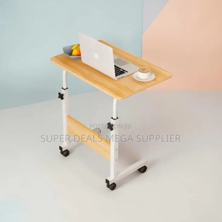 Height Adjustable Laptop Table Modern Mobile Office Workstation