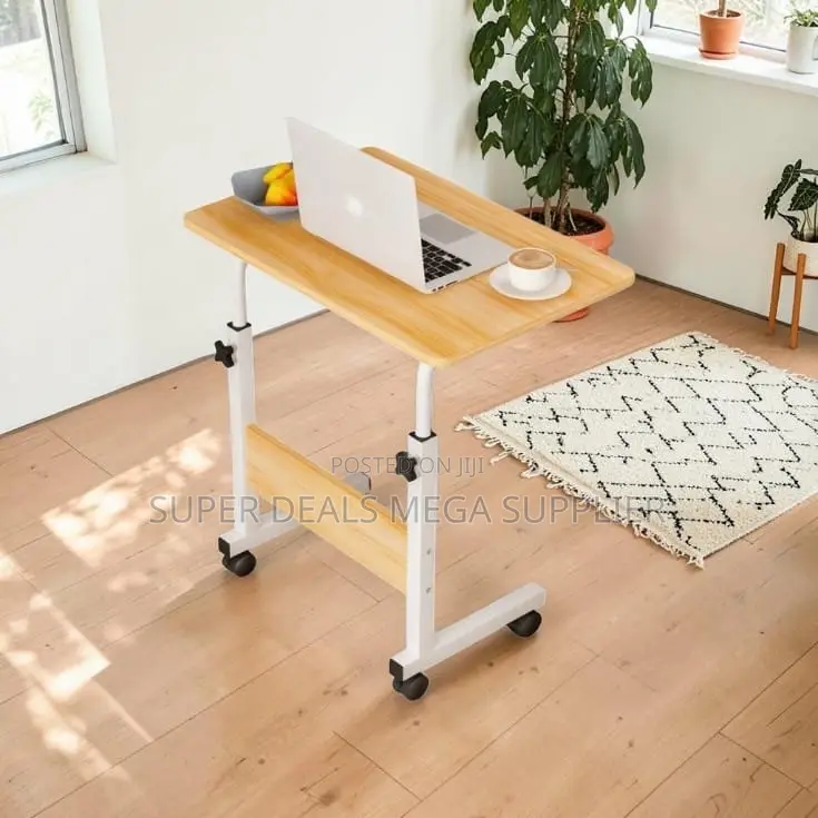 Height Adjustable Laptop Table Durable Study Desk for Daily Use