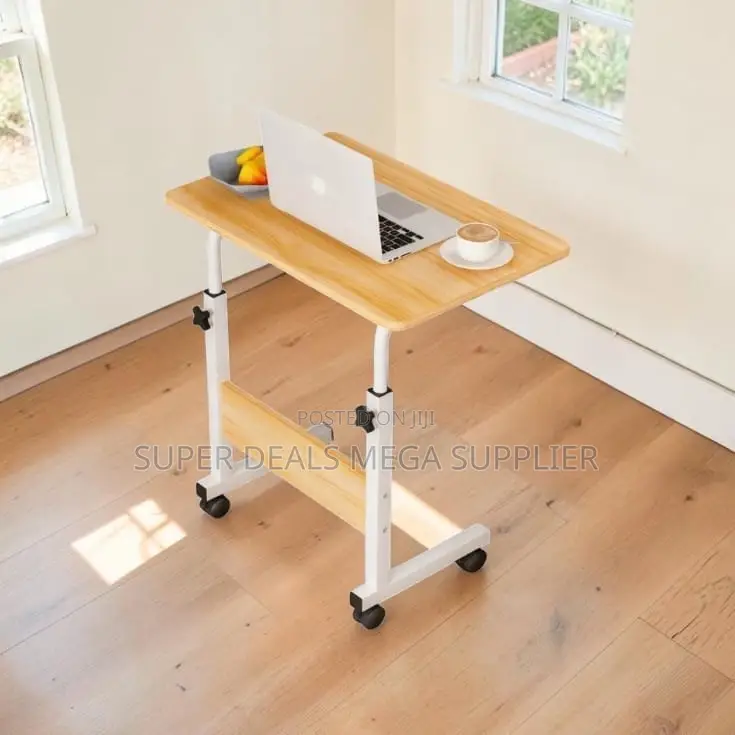 Height Adjustable Laptop Table Durable Study Desk for Daily Use