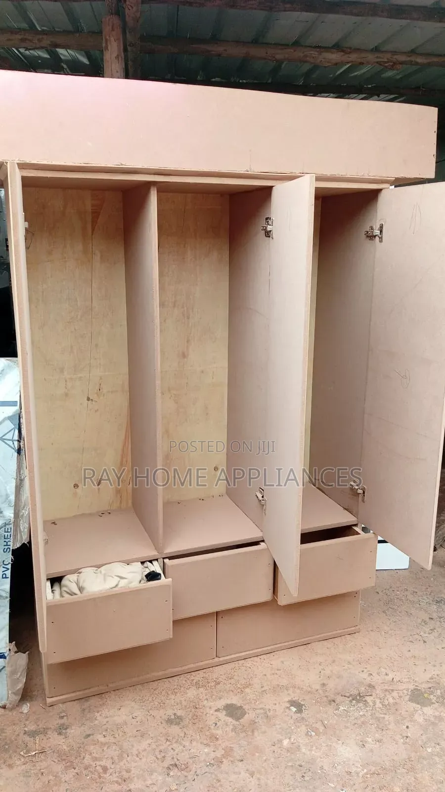 Modern Executive Assembled Wooden Wardrobe