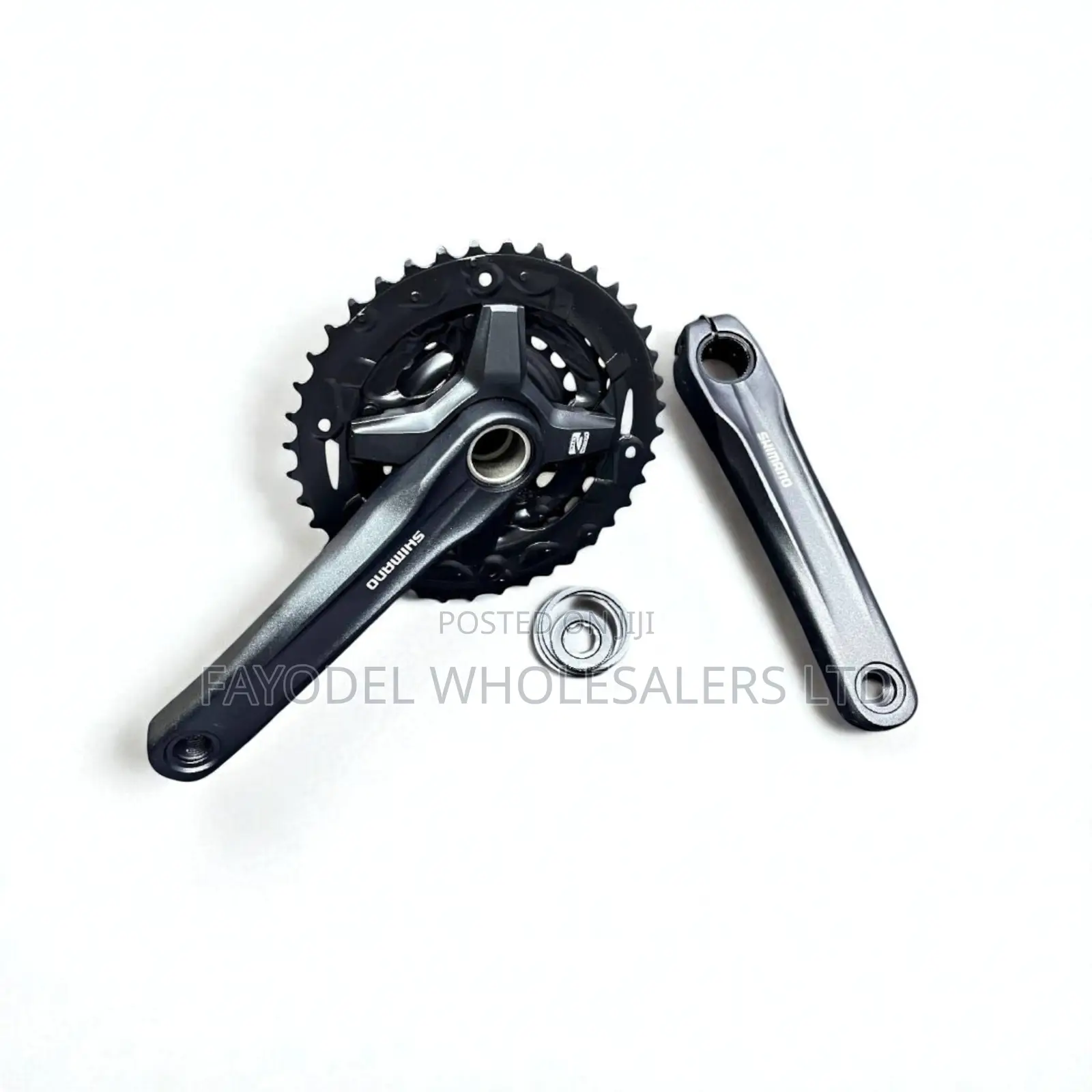 Genuine Shimano 3x Crankset for 27-Speed Bikes