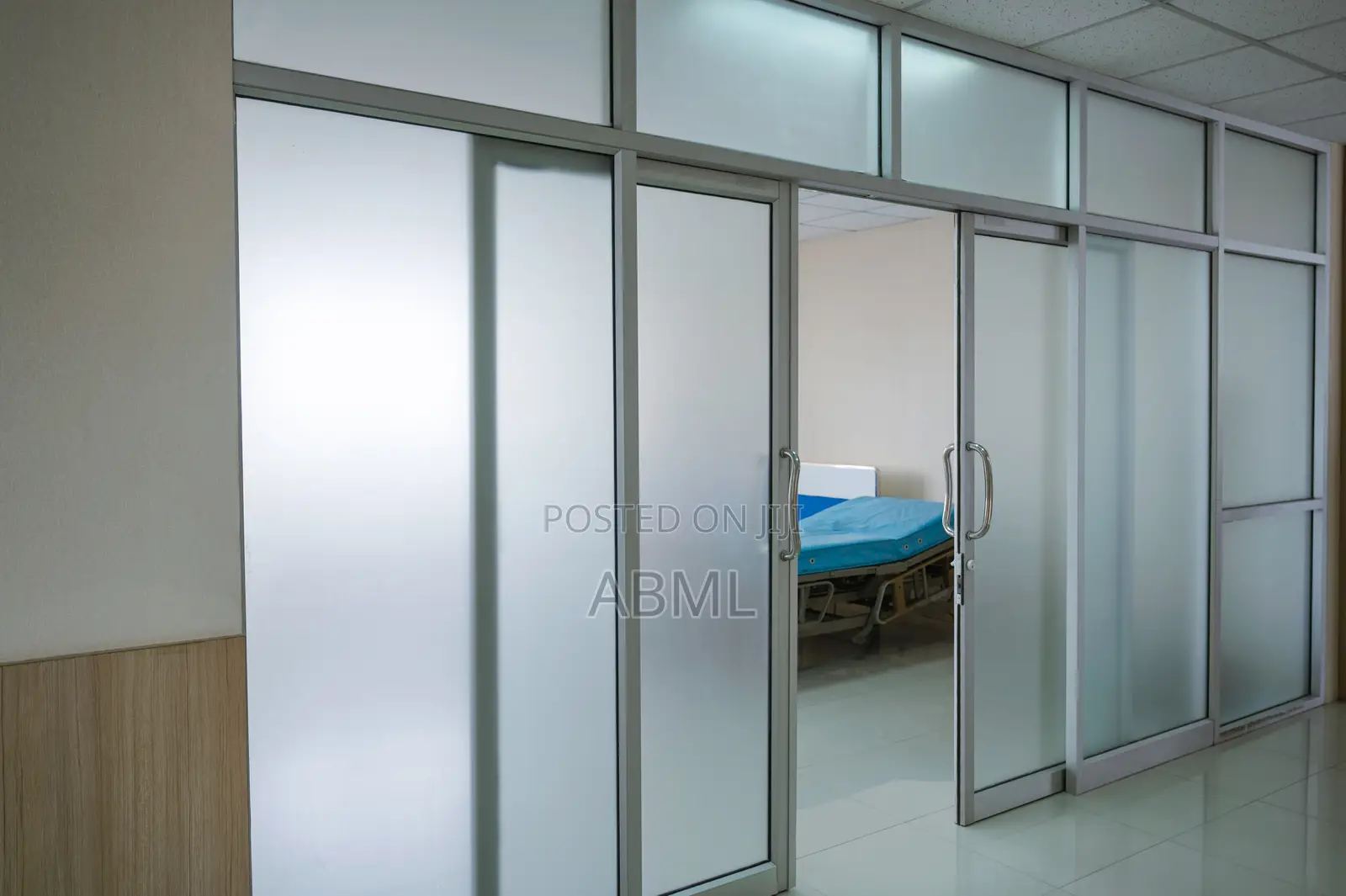 Aluminium and Glass Office Partitions.