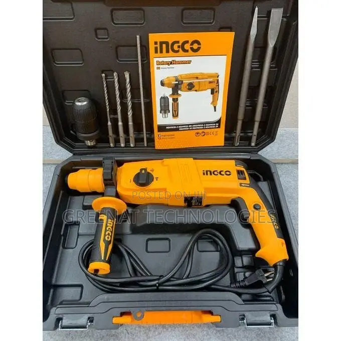 INGCO Two Chuck Rotary Hammer Drill