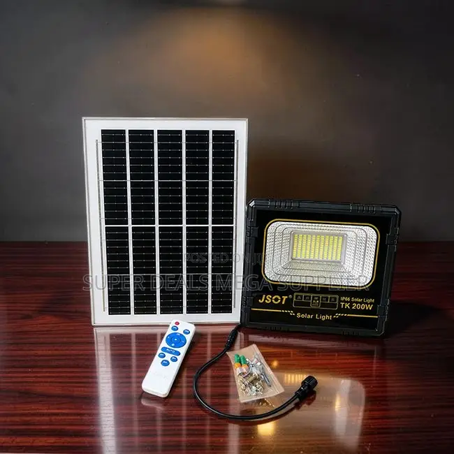 Maximum Reliability 200W Watts Outdoor Security LED Solar Flood Light