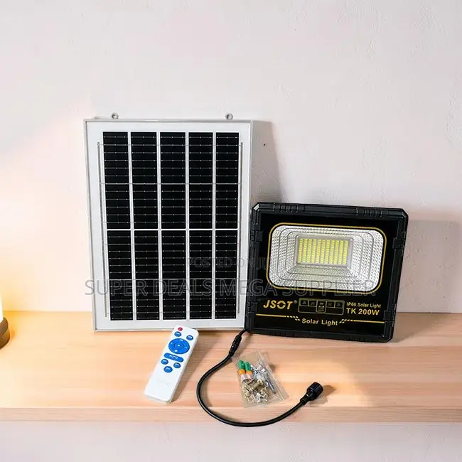 Maximum Reliability 200W Watts Outdoor Security LED Solar Flood Light