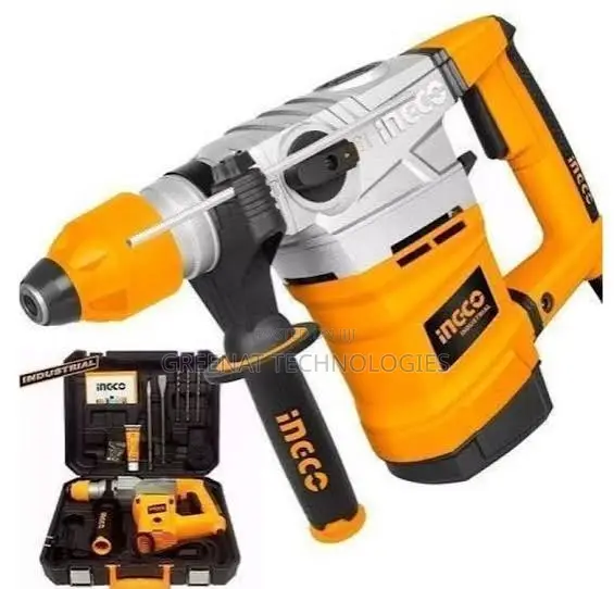 INGCO Professional Industrial 1500W Rotary Hammer Drill