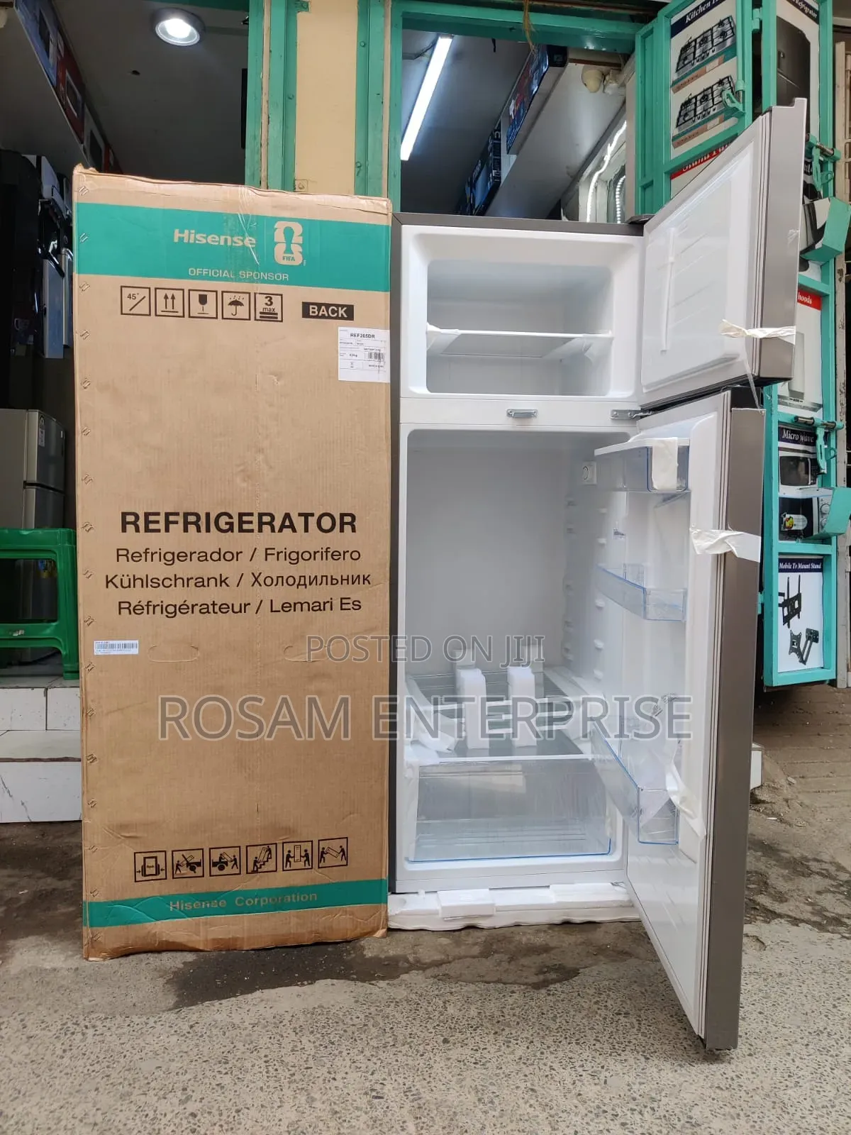 Hisense Fridge 205Litres Direct Cool With Dispenser