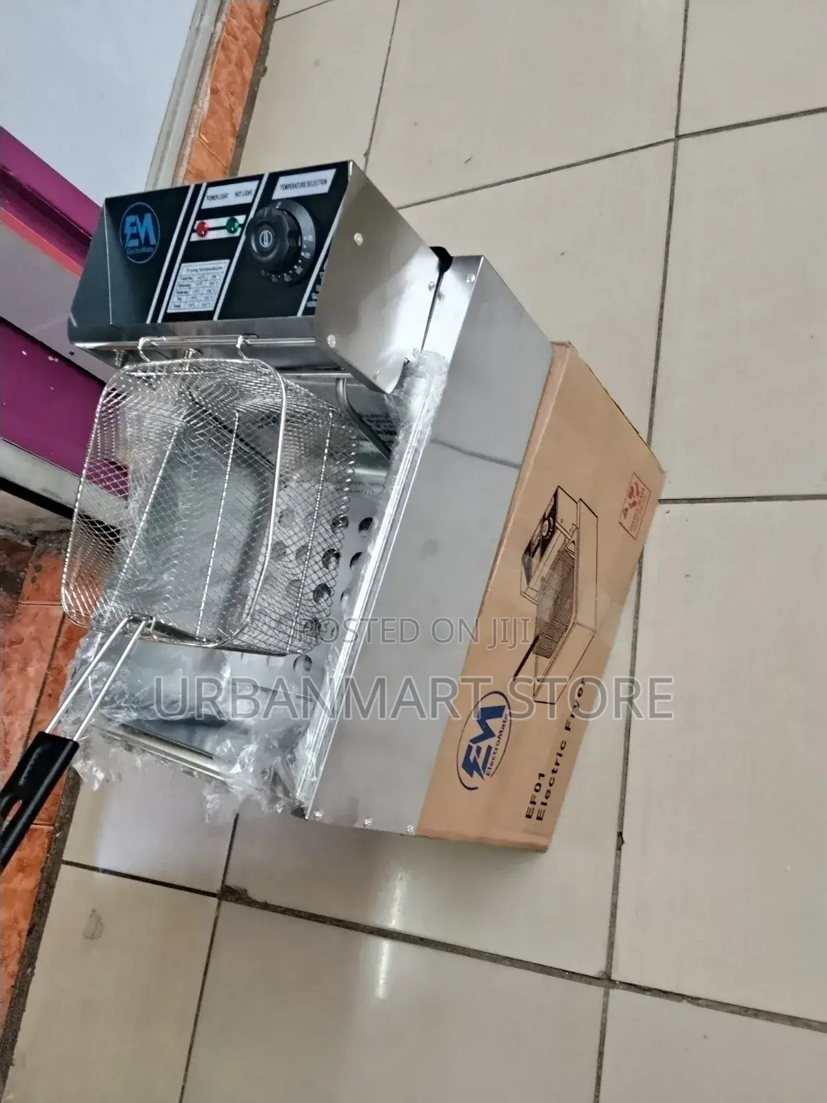 ElectroMate 6L Electric Deep Fryer With Adjustable Thermostat