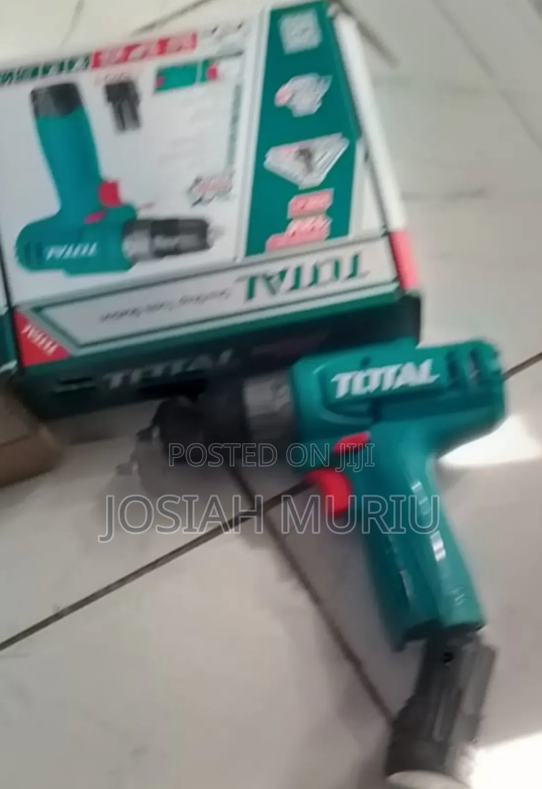 Total 12v 20nm 1.5Ah Cordless Drill