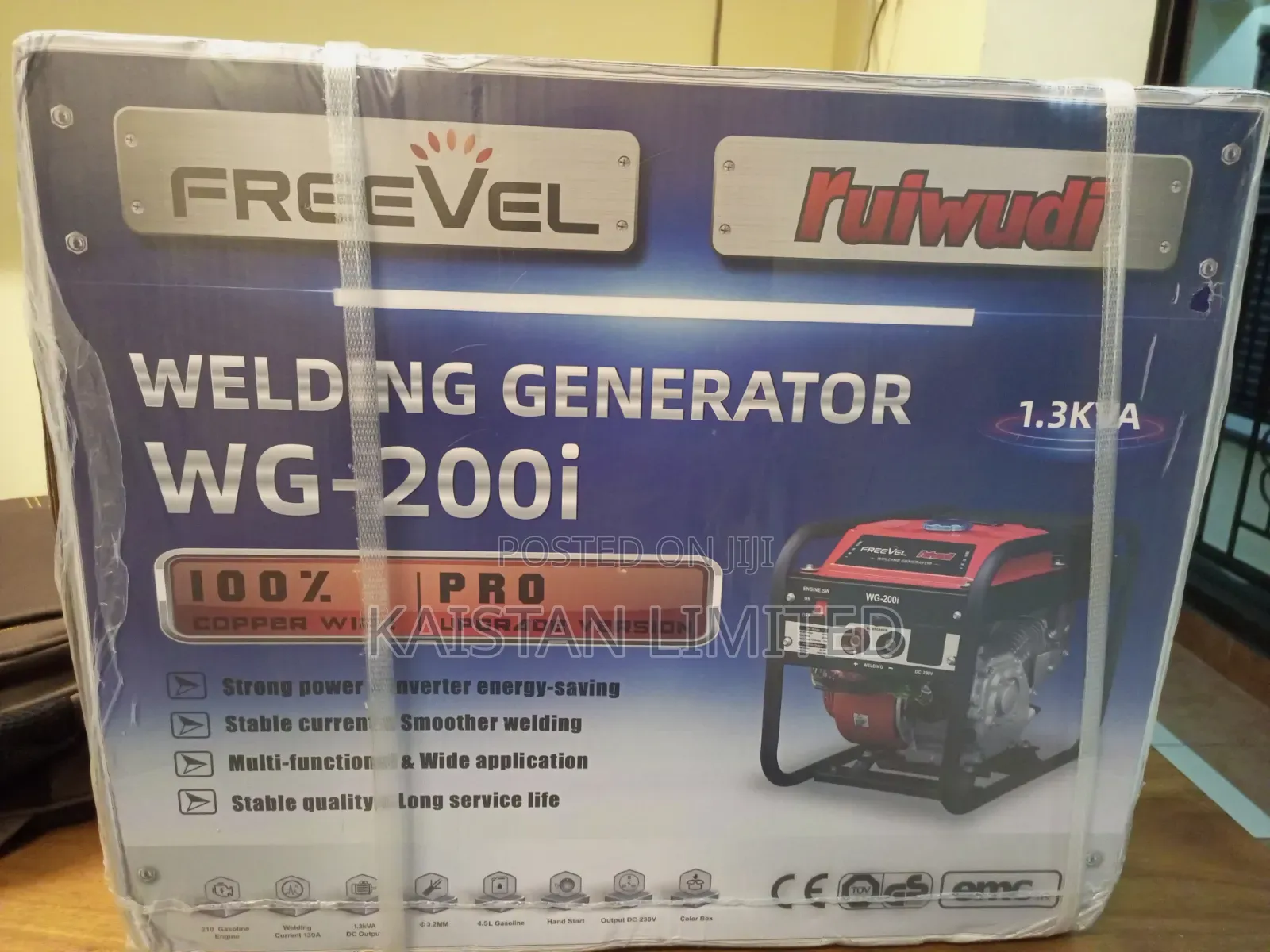 Petrol Welding Generators 120 Amps /1 .3 Kva
