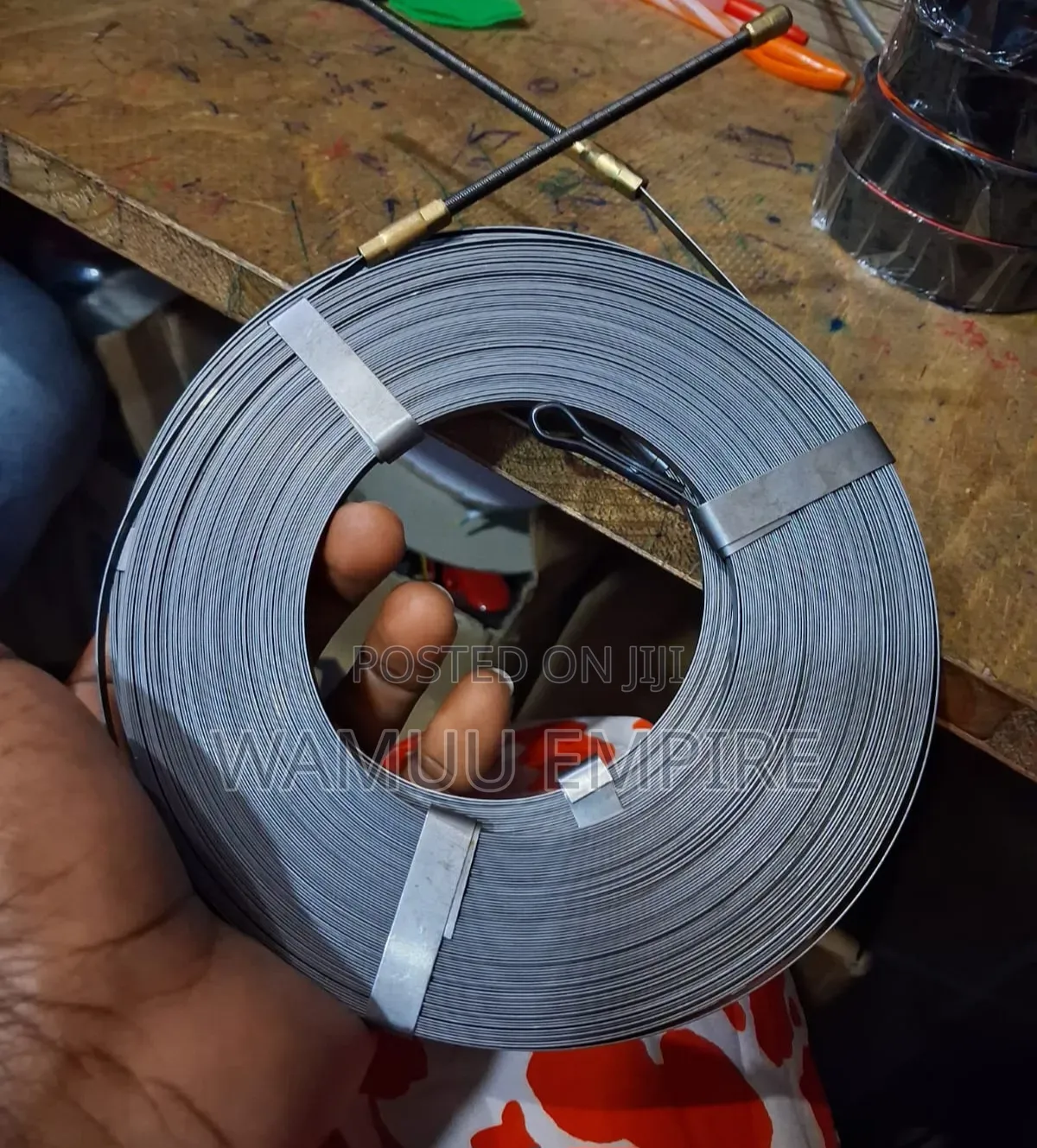 Small at 300 and Big at 600 Fish Tape/ Electrical Wire Puller.