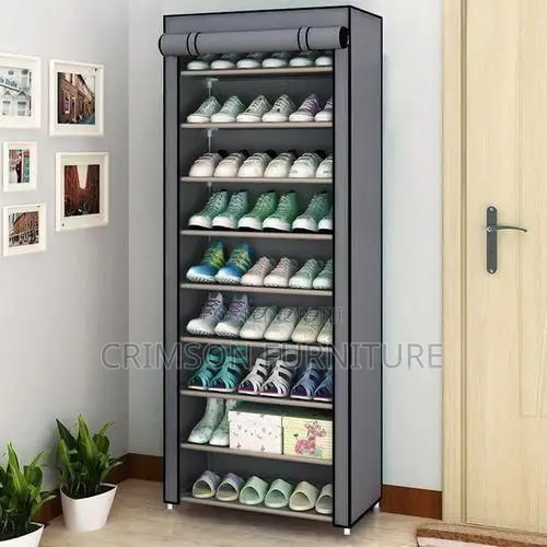 Lindy Single Row 9 Layer Shoe Wardrobe