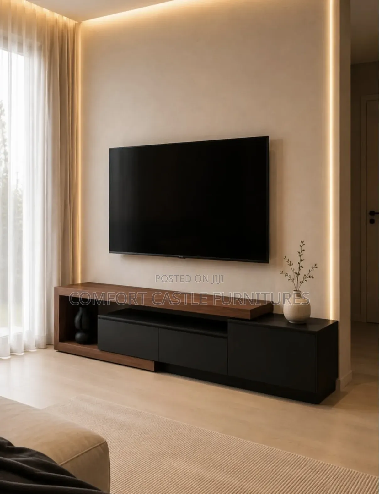TV Stand Showcase 6ft Long