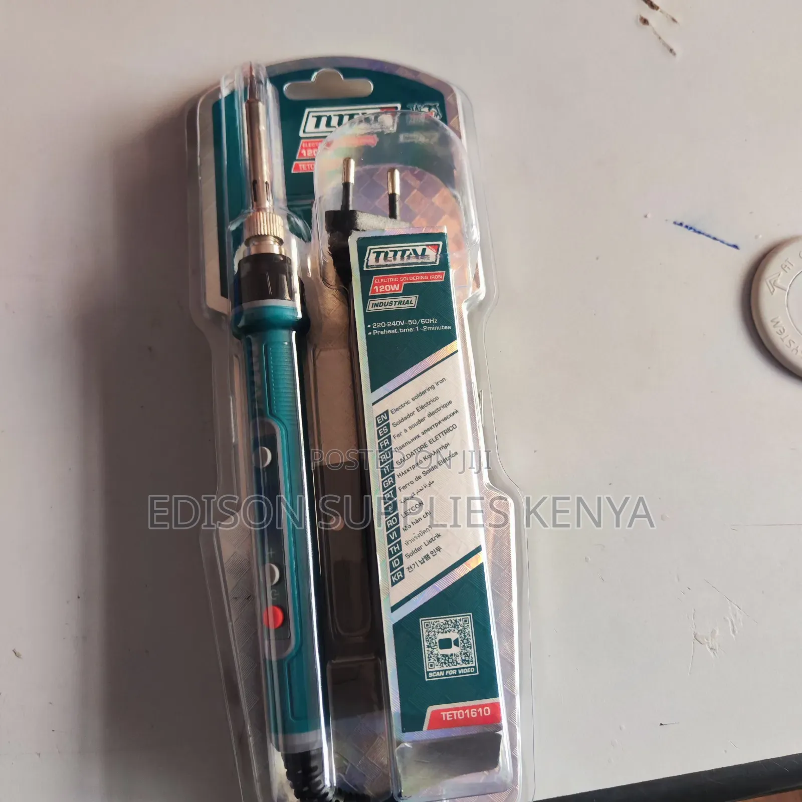 Total Soldering Iron 120w Digital Temperature Control Solder 120 W