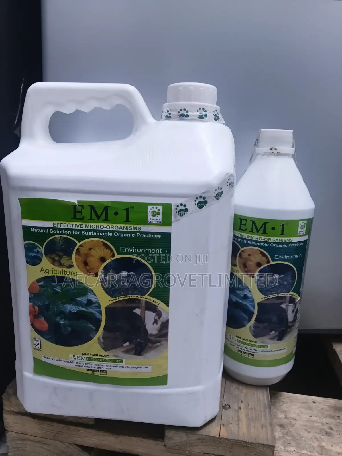 Em - 1 Effective Micro-Organisms Organic 1litre, 5litre