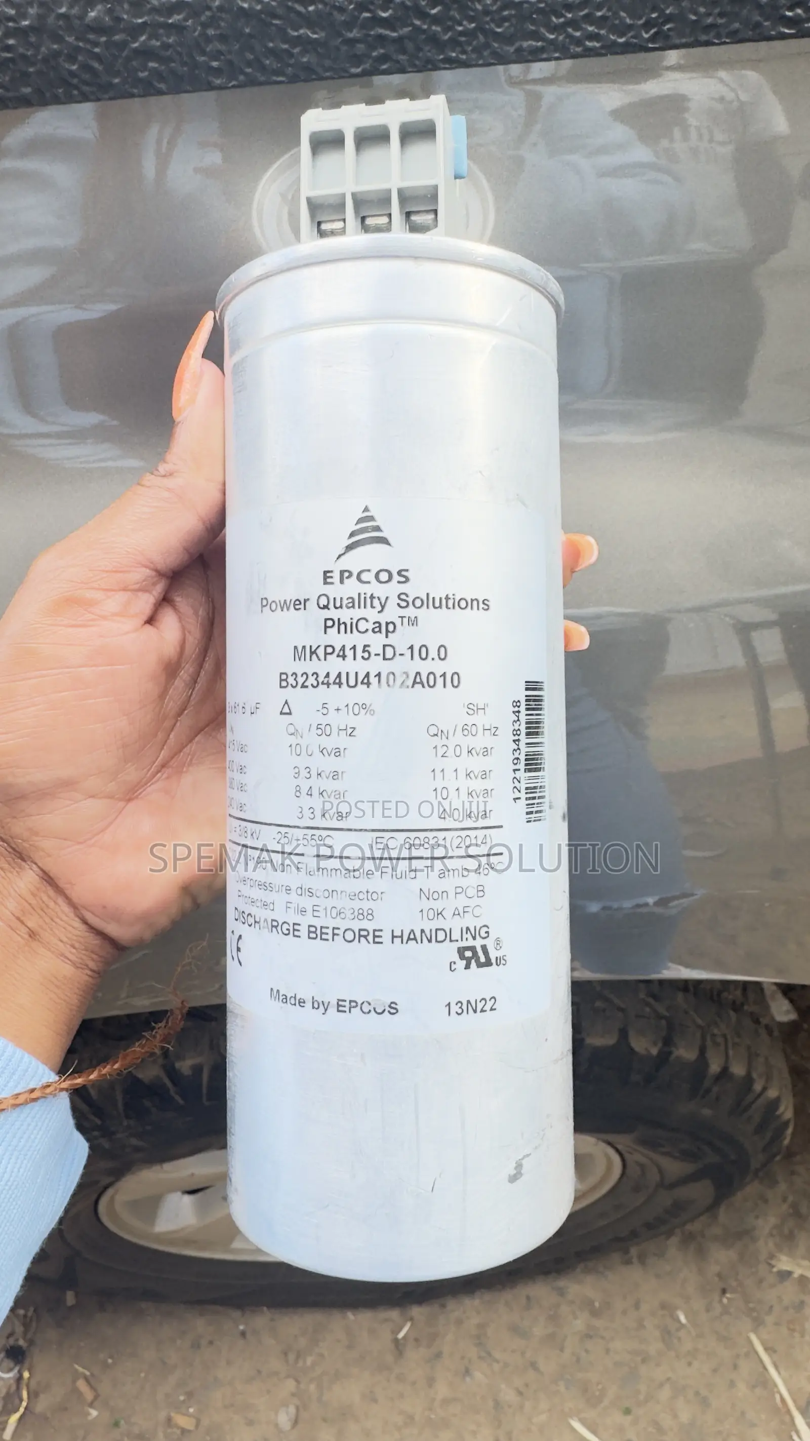 Powerfactor Capacitor 10kvar