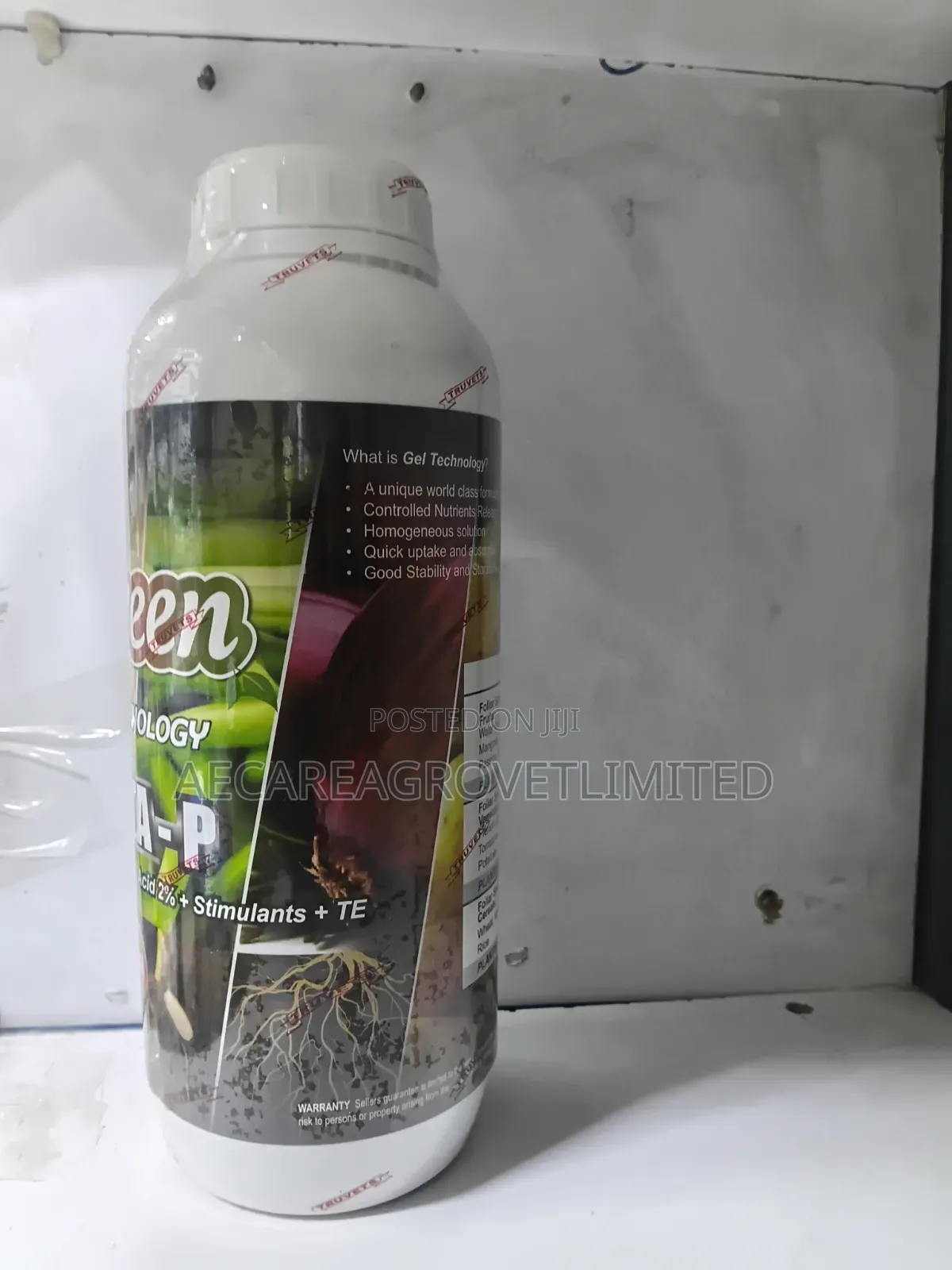 Planta - P Gel Technology Algreen Foliar Fertilizer 1litre