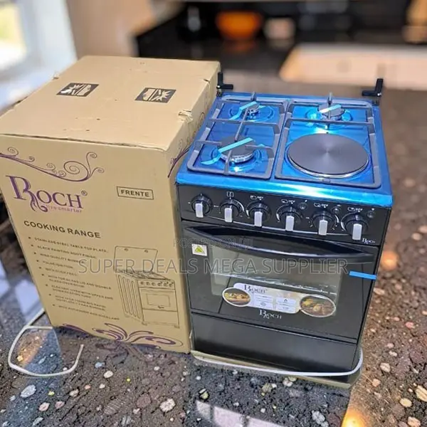 Value-Packed Free Standing 4 Gas Cooker Burner With Electric Oven