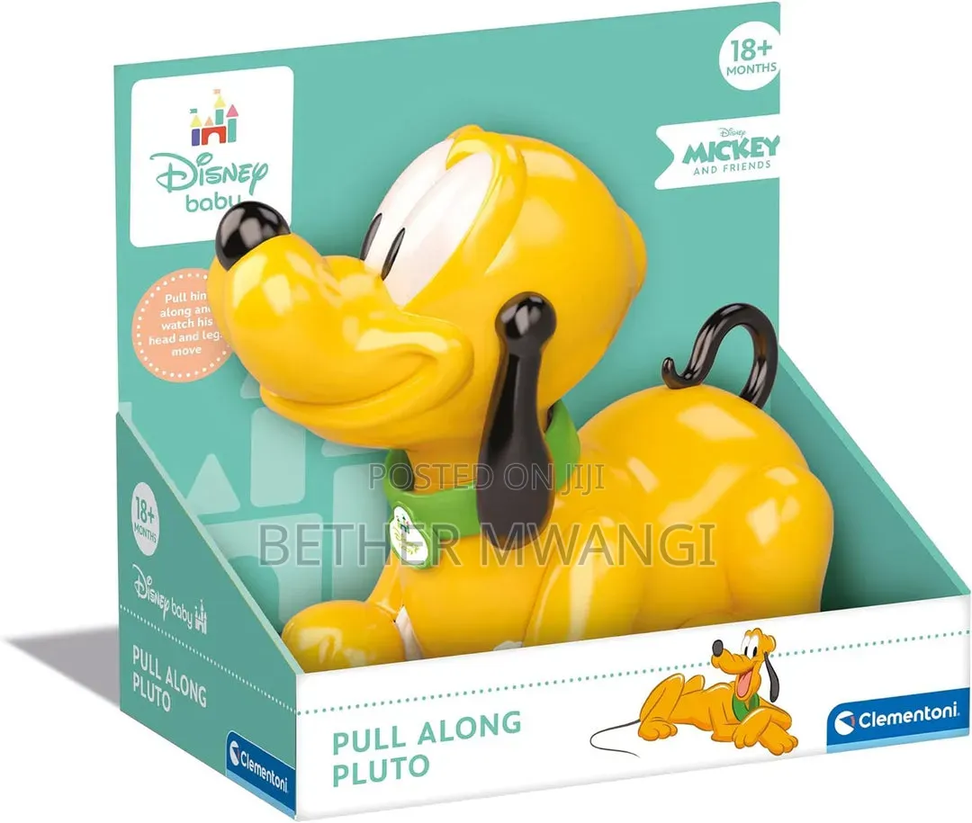 Disney Baby Pluto Pull Along