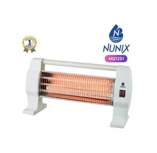 Nunix Electric Portable Quartz Room Heater With 3 Heat Control