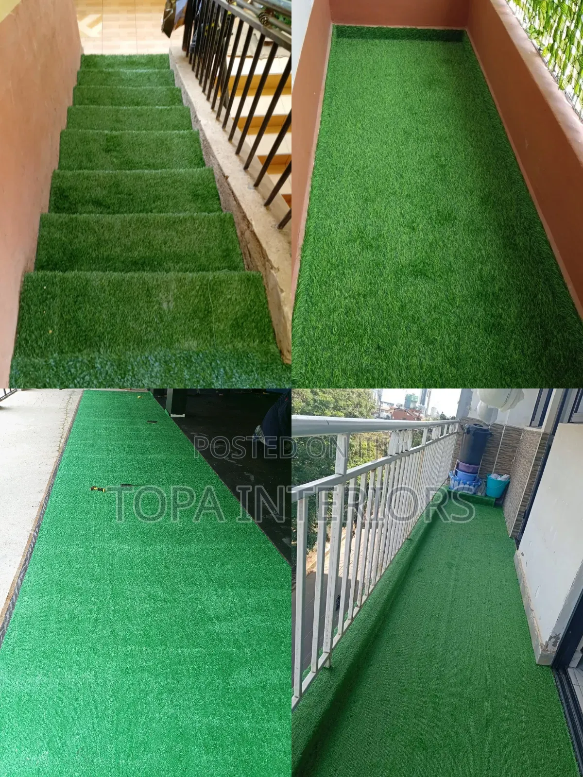 Outdoor Rugs Artificial Green Grass Carpets (Fake Grass)