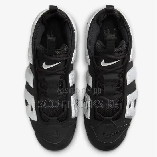Nike Air More Uptempo Low in the "Black/Photon Dust"
