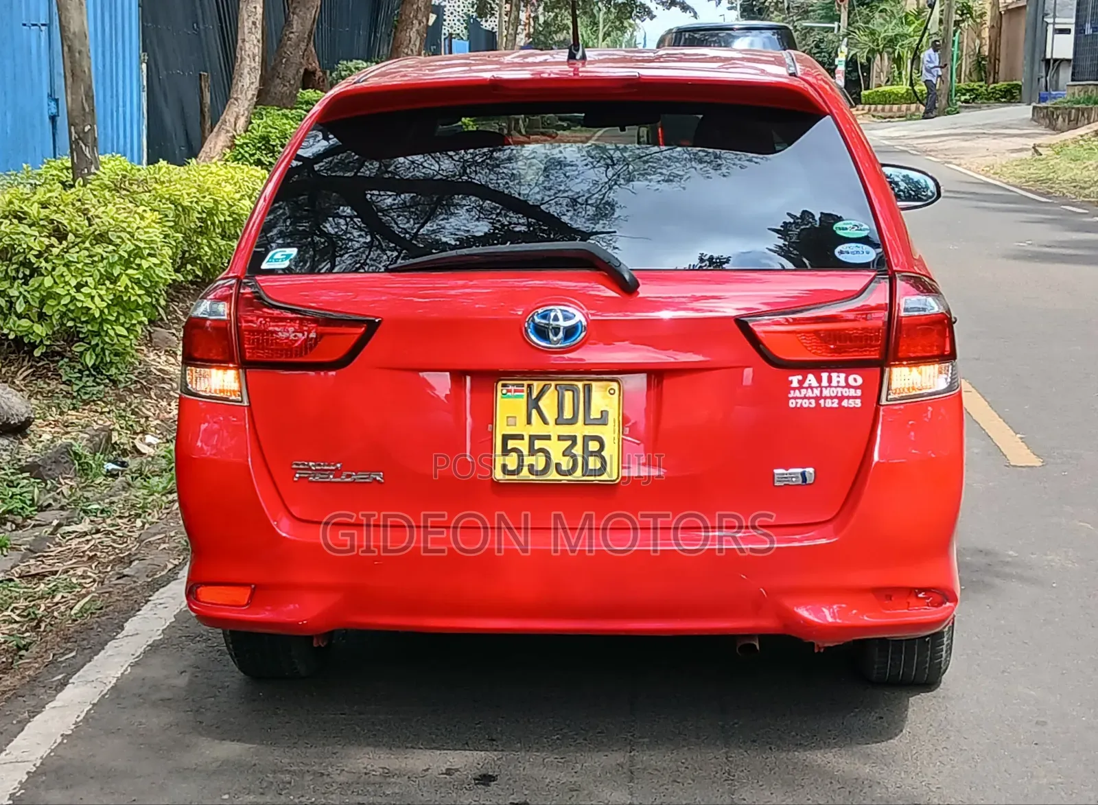 Toyota Corolla Fielder 2016 Red