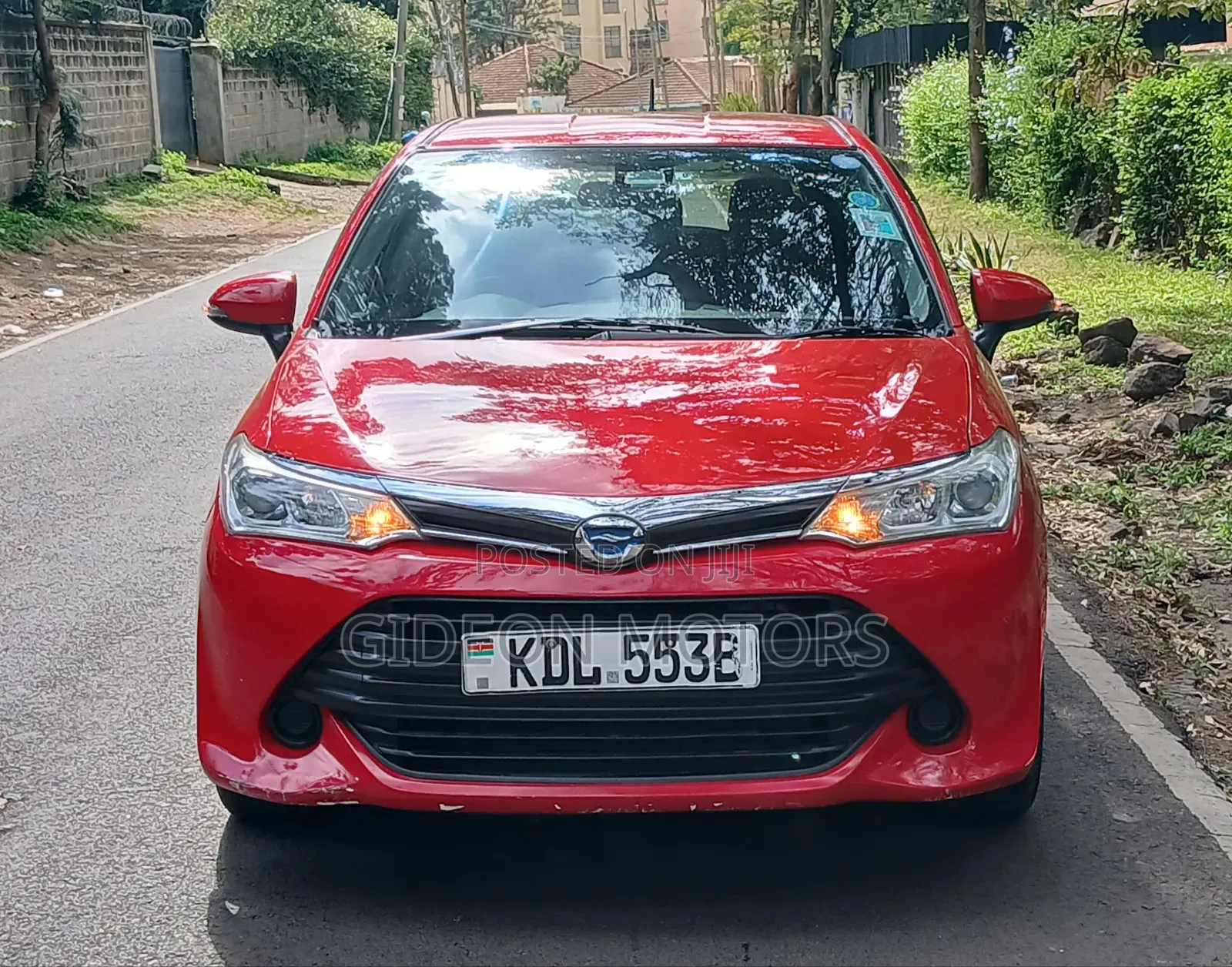 Toyota Corolla Fielder 2016 Red