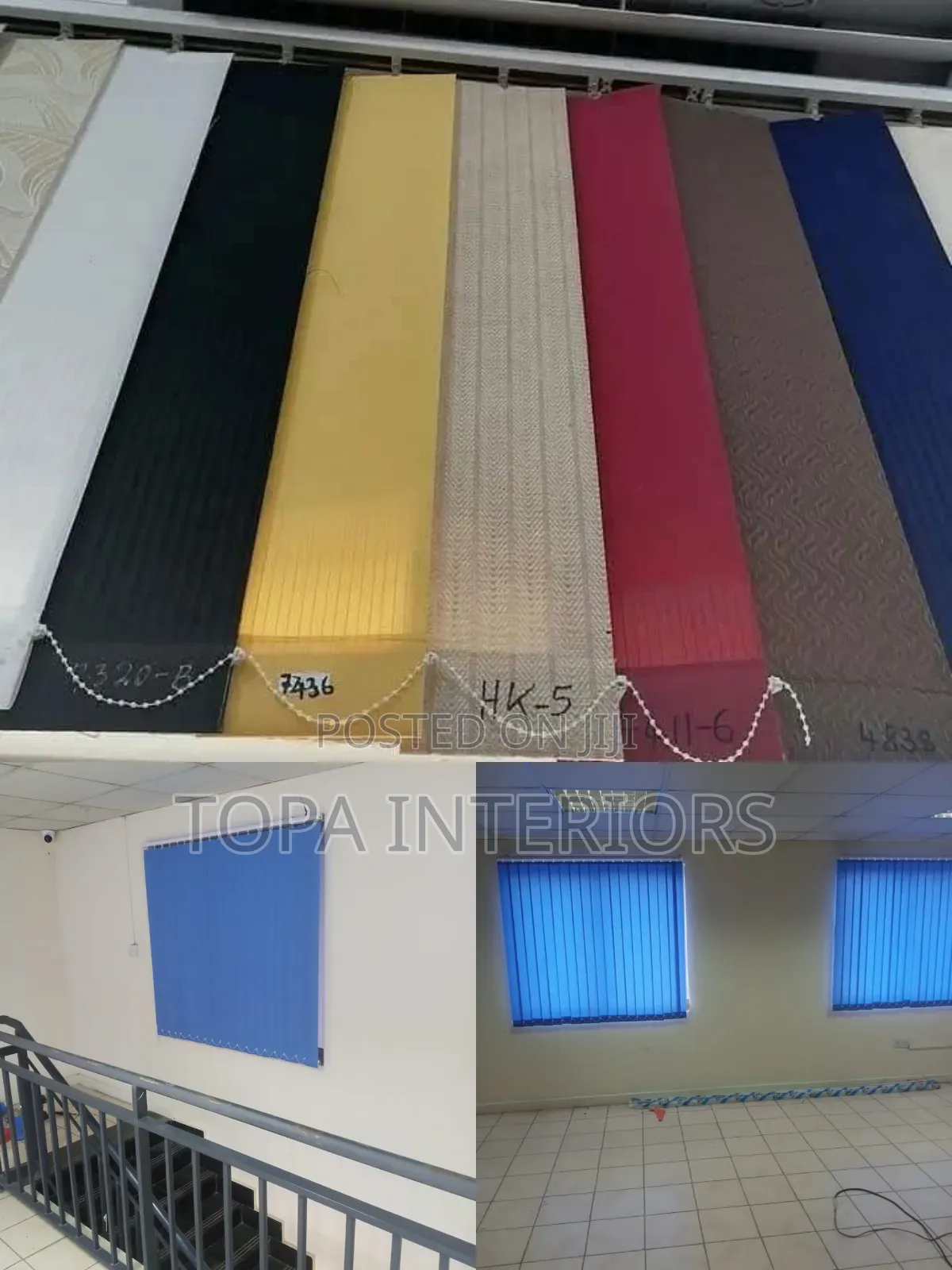Modern Office Curtains (Vertical Office Window Blinds)