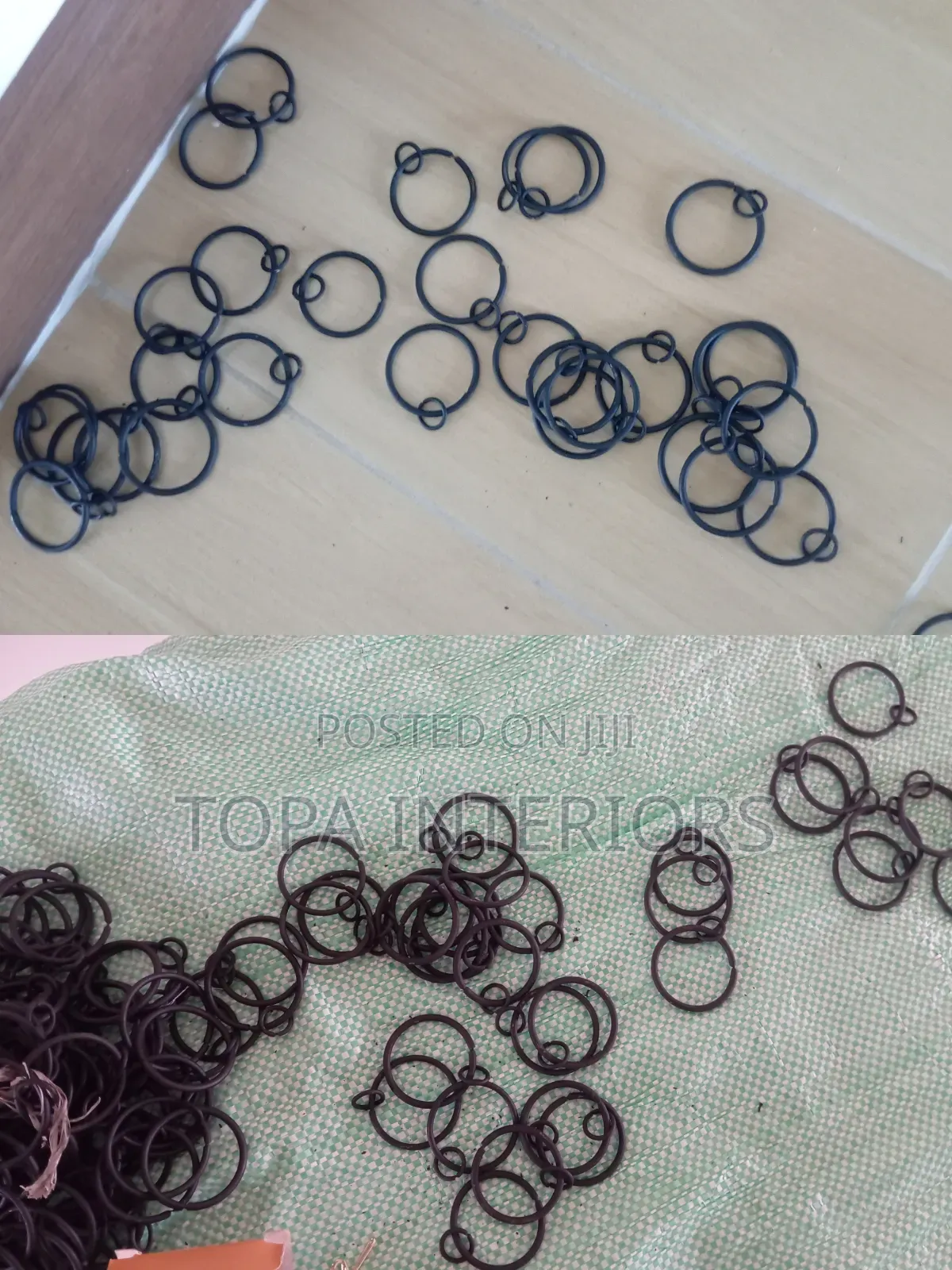 Drapery Metal Rings Accessories for Curtain Rods